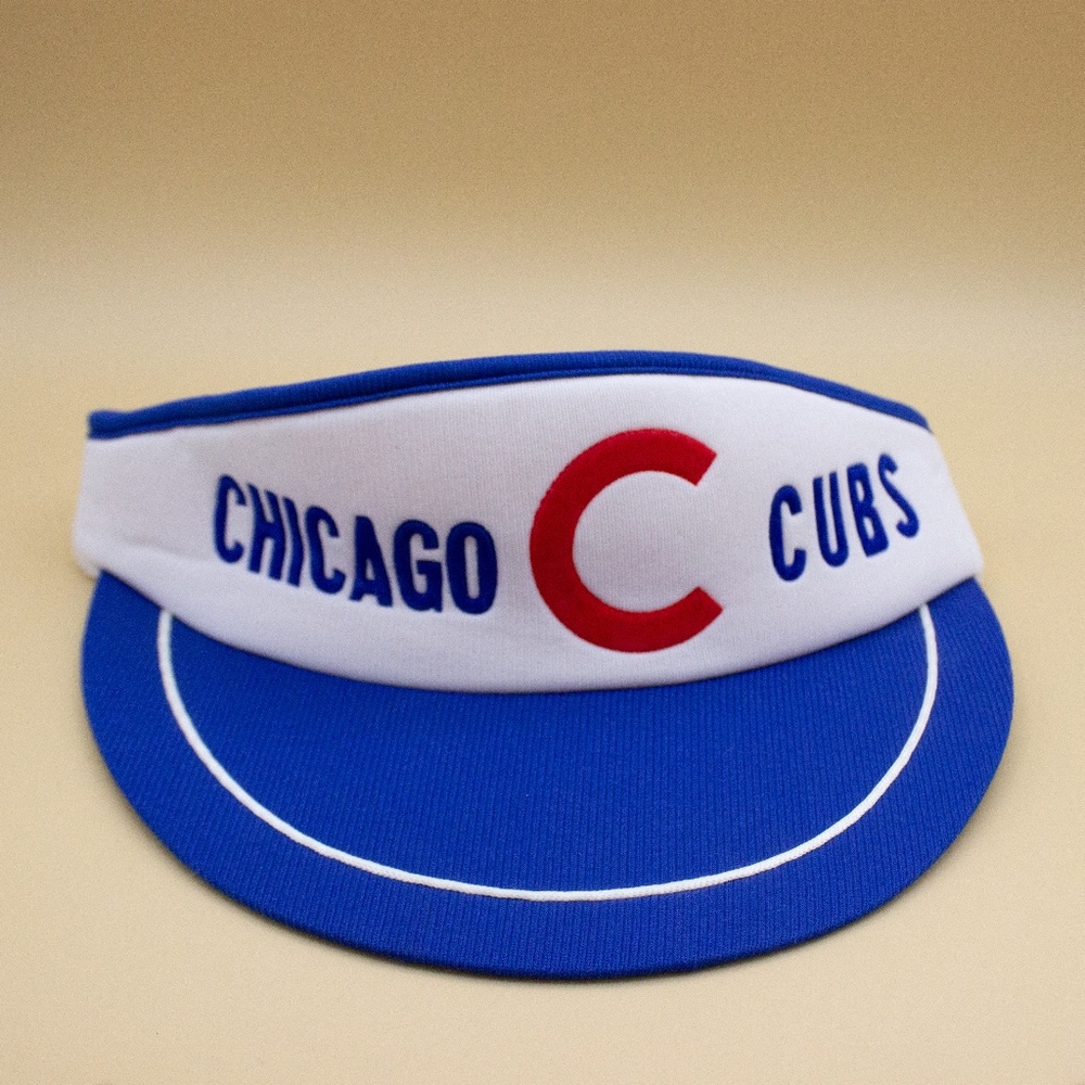 Vintage Chicago Cubs Adjustable Snapback Visor Men's Size OSFM